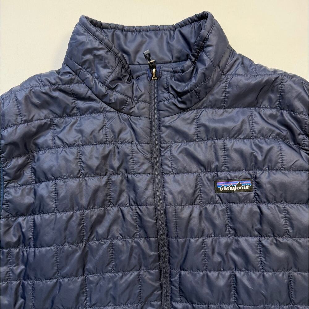 Patagonia Nano Puff Vest Mens XL Navy PrimaLoft Lightweight Puffer Gorpcore - Picture 4 of 10